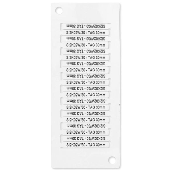 GRAFOPLAST - KABELSCHILDER WEISS 30X4 600st. HF