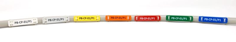 GRAFOPLAST - Kabelbinder Kennz. Blau 52x11mm 200st