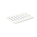 GRAFOPLAST - Kabelbinder Kennz. Weiß 52x11mm 200st