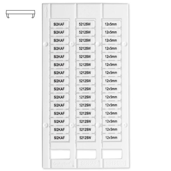 GRAFOPLAST - Klemmen  Entrelec 12x5 - 990st - NP6