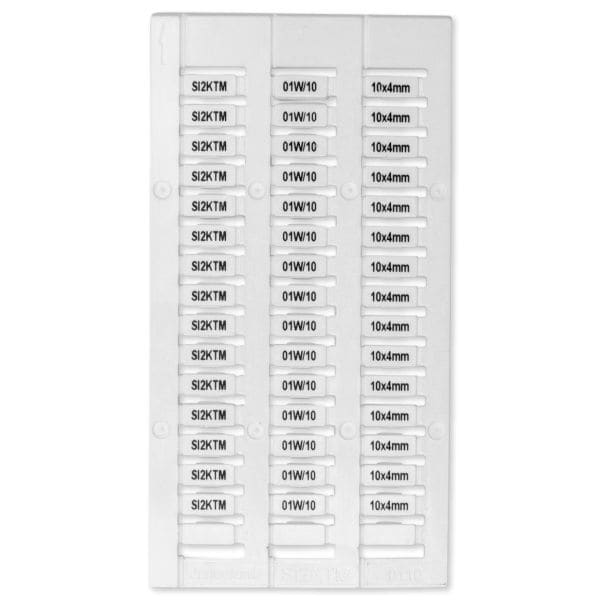 GRAFOPLAST - KABELKENNZ. WEI 10X4 Ø0,6÷3,2 990 st.