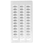 GRAFOPLAST - KABELKENNZ. WEI 10x4 Ø1,0÷4,2 726 st.