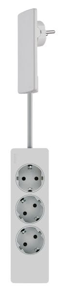 SCHULTE - EVOline Plug FIX, ws, 1, 5m, 3fach Verteiler