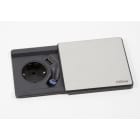 SCHULTE - Square80, VDE, edelst, RJ45-ST, 3m WST