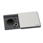 SCHULTE - Square80, VDE, edelst, RJ45-Bu, 1m GST-ST
