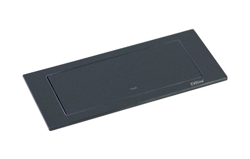 SCHULTE - BackFlip, CH, USB-A, 3m WST, matt-sw