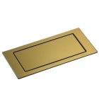 SCHULTE - BackFlip CUISINE, VDE, USB-A, Messing
