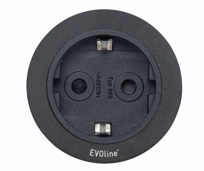 SCHULTE - One, VDE, schwarz, m.Ring