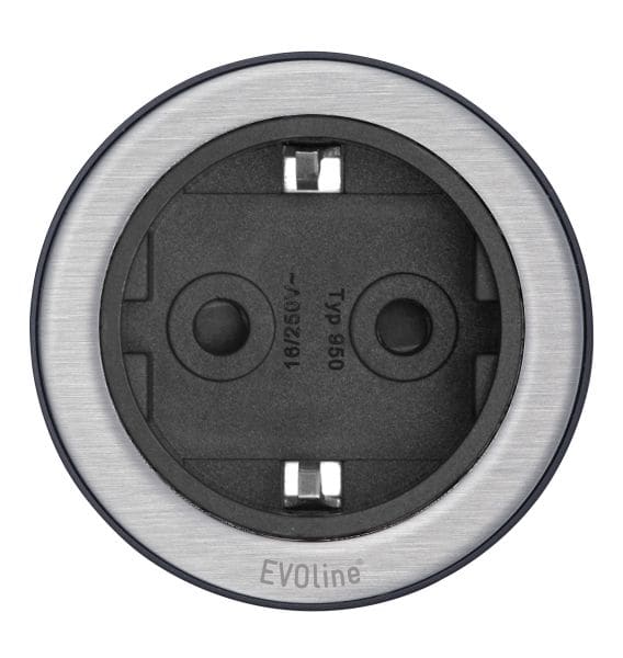 SCHULTE - One, VDE, schwarz, m.Ring