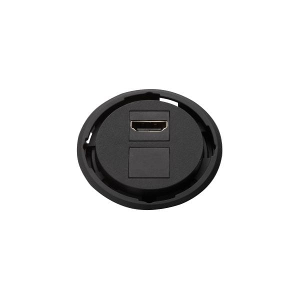 SCHULTE - One, 1xHDMI, schwarz, o.Ring