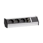 SCHULTE - V-Dock, DATA SMALL, 3VDE, 2RJ45