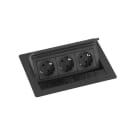 SCHULTE - FlipTopPush, CUISINE, 3VDE, S, schwarz
