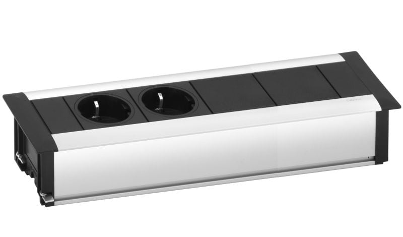 SCHULTE - FrameDock, 2VDE+2Frei, si, 3m WST