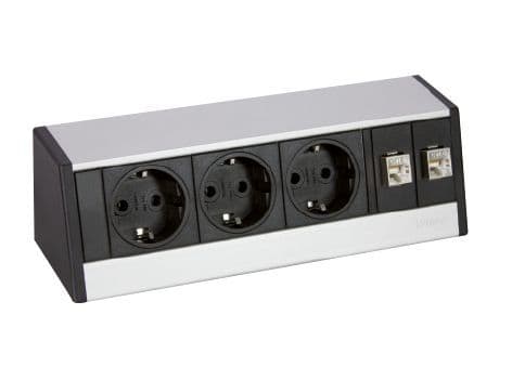 SCHULTE - R-Dock, DATA SMALL, 3VDE, si