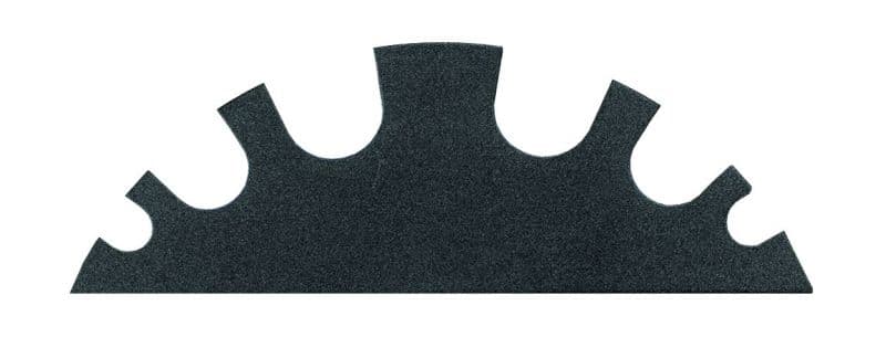 SCHULTE - Verschlußpl, Circle80, Durchlass, sw
