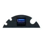 SCHULTE - Verschlußpl, Circle80, USB3.0 BU-BU, sw