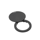 SCHULTE - One, Ring, schwarz, m.Deckel