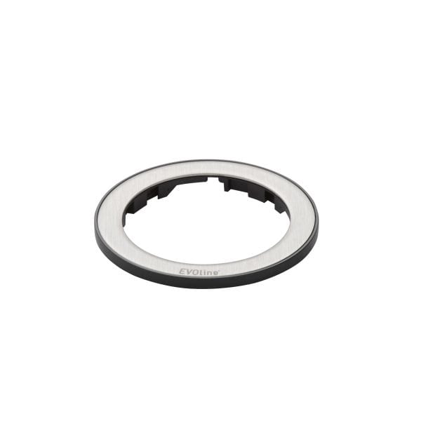 SCHULTE - One, Ring, schwarz, edelstahl, o.Deckel