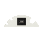 SCHULTE - Verschlußpl Circle80 USB-C3.1 BU-ST ws