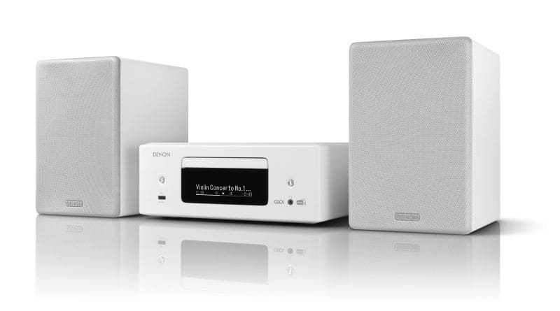 DENON - Netzwerk-CD-Receiver 2x65W HEOS MP3 WMA BT DAB+ USB UKW ws