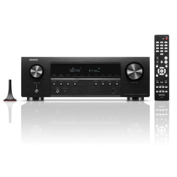 DENON - AV-Receiver 5.2 8K 135W/K HEOS 7HDMI DTSHD BT WLAN UHD sw