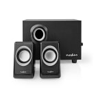 NEDIS - PC-Lautsprecher 2.1 33W USB-Stromversorgung Lautstärkeregler