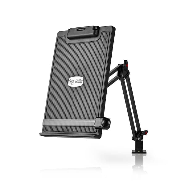 NEDIS - Aktenhalter ergonomisch vollbeweglich Tischhalterung sw