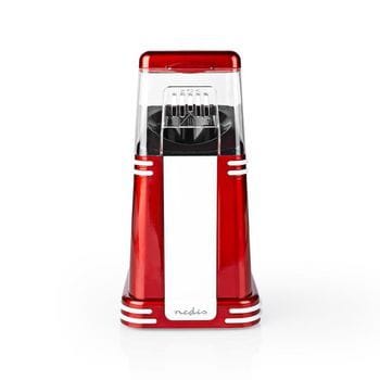 NEDIS - Popcornmaschine 1200W Heißluft rot-weiß