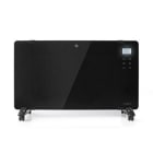 NEDIS - Glas Konvektor 1000/2000W 2St. Thermostat FB IP24 sw