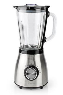 NEDIS - Standmixer 800W 2St. 1.5L Glasbehälter sw-si