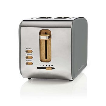 NEDIS - Toaster 2Schlitz 900W 6St. Auftaufunktion gr