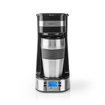 NEDIS - Kaffeeautomat 1Tasse 700W 0.42L Timer ThermoReisebecher swsi