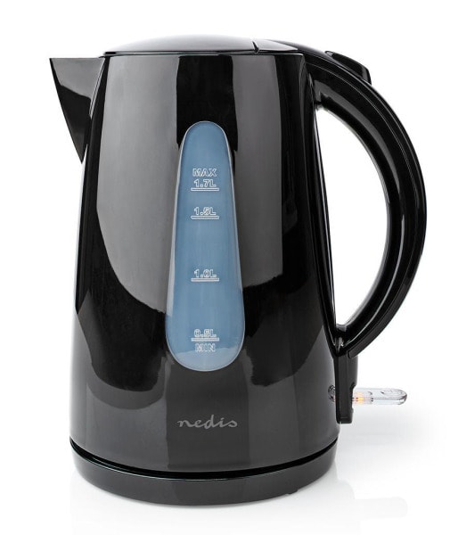 NEDIS - Wasserkocher 2200W 1.7l Trockengehs. auto.Abschalt. Strix sw