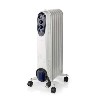 NEDIS - Mobiler Öl Radiator 3Stufen