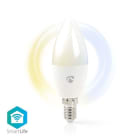 NEDIS - LED-Lampe WiFi E14 4.9W 470lm 2700-6500K Andr/IOS k/wws 1Stk