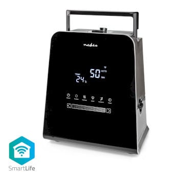 NEDIS - Luftbefeuchter 30W 5.5L Hygrometer Timer Nachtmodus FB sw