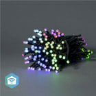 NEDIS - LED-Schnur WiFi RGB 168LEDs  Länge:20m IP65 71lm Andr./iOS