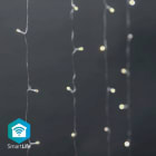 NEDIS - LED-Vorhang WiFi wws 200LEDs 3m IP65 345lm Andr./iOS