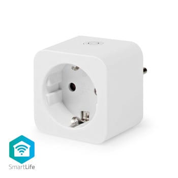 NEDIS - Smart Stecker WiFi Leistungsm. CEE 7/3 -10-45°C Andr/iOS ws