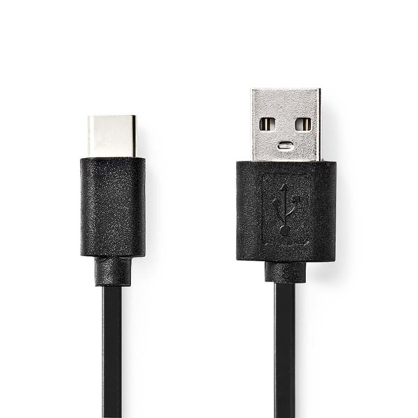 NEDIS - USB-Kabel 2.0 USB-A-St. USB-C-St. 480Mbps PVC 1m sw