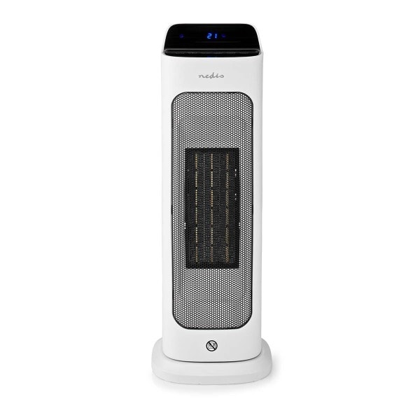 NEDIS - Keramik PTC Heizlüfter 1400/2000W osz. WiFi Thermostat ws-sw