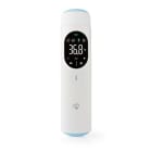 NEDIS - Infrarot-Fieberthermometer Ohr/Stirn 40Speicher App ws