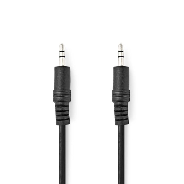 NEDIS - Audiokabel Stereo 3.5mm Stecker - Stecker 2m sw