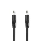 NEDIS - Audiokabel Stereo 3.5mm Stecker - Stecker 2m sw