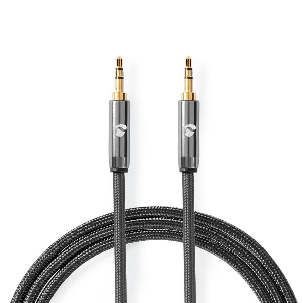 NEDIS - Audiokabel Stereo 3.5mm Stecker - Stecker vergoldet 2m gr