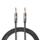 NEDIS - Audiokabel Stereo 3.5mm Stecker - Stecker vergoldet 2m gr