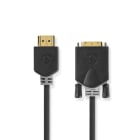 NEDIS - HighSpeed HDMI-Kabel DVI-D 24+1-Pin St. verg. anth