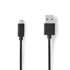 NEDIS - USB-Kabel 2.0 USB-A St. - USB B-St. 480Mbps PVC 2m sw