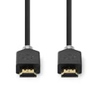 NEDIS - HighSpeed HDMI-Kabel 4K 3D Ethernet St-St vergoldet 2m anth