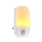 NEDIS - Nachtlicht LED m.Stecker Bew.Sensor Tag/Nacht Sensor IP20 ws